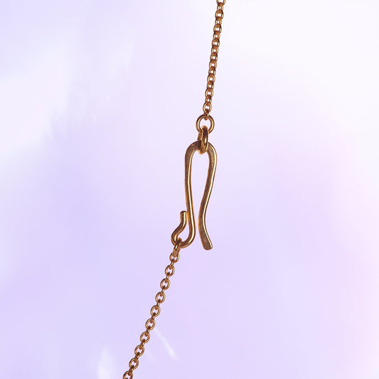 Classic Spiral Pendant in Fairmined Gold image 1