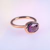 Pink Purple Spinel Statement Ring by Cox and Power Jewellers London