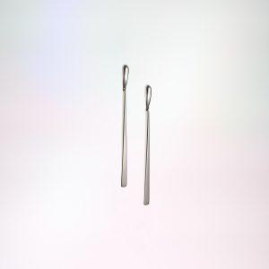 Metamorphic Drop Earrings in Silver