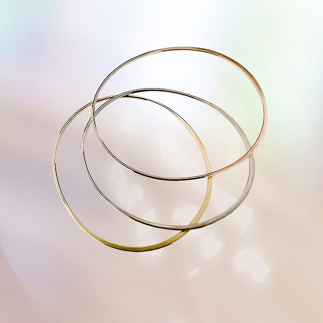 Fine Metamorphic Forged Bangles image 0