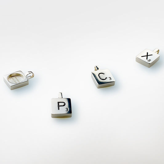 Baby Scrabble Charm Pendant image 0