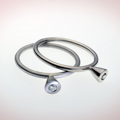 Diamond Cone Ring image 0