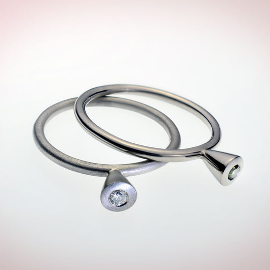 Diamond Cone Ring image 0