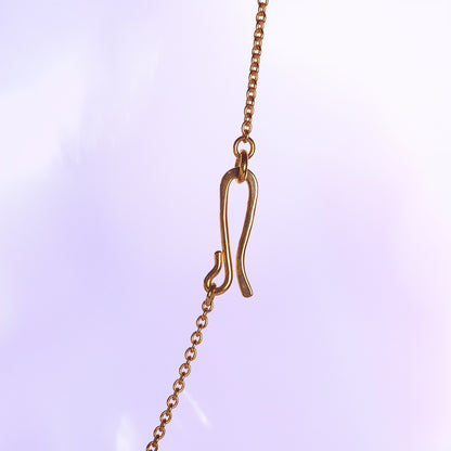 Classic Spiral Pendant in Fairmined Gold image 1