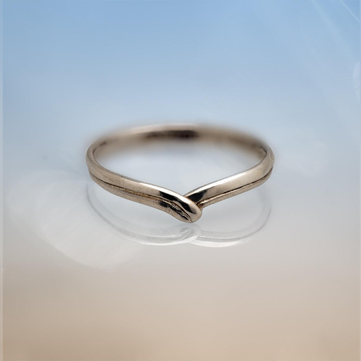 Force of Nature Fine Fold ring in Peruvian Silver image 1