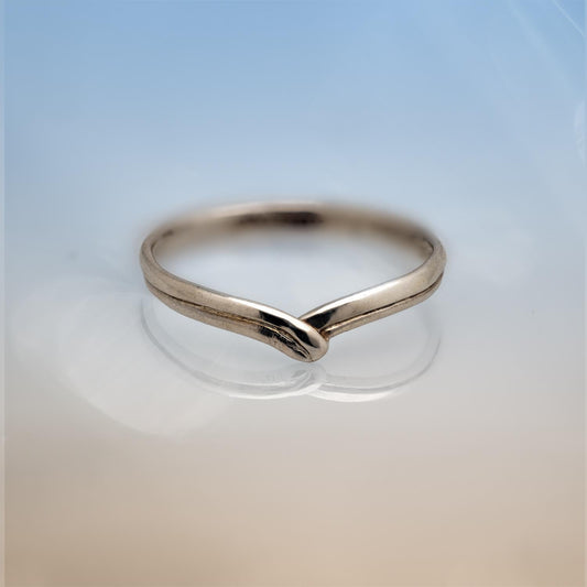 Force of Nature Fine Fold ring in Peruvian Silver image 1