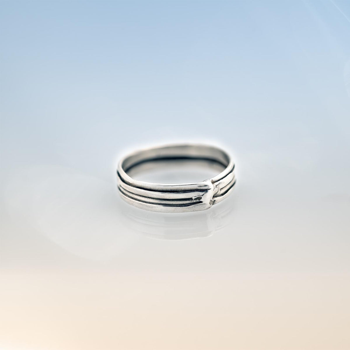 Force of Nature Wrap rings in Fairmined Gold and Silver image 3