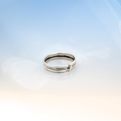 Force of Nature Wrap rings in Fairmined Gold and Silver - Silver, narrow image