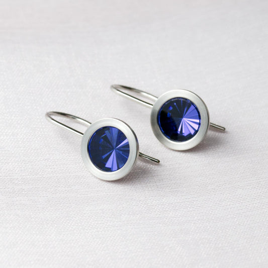 Swivel Drop Earrings with Lab-Grown Kunzite image 0