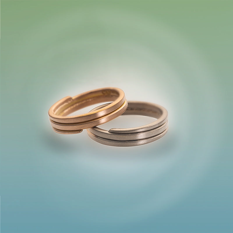 Ribbon Ring in 18ct Fairtrade Gold image 0